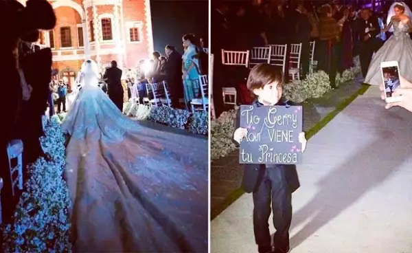 La actriz ha compartido en redes sociales fotografias de los mejores momentos de su boda.