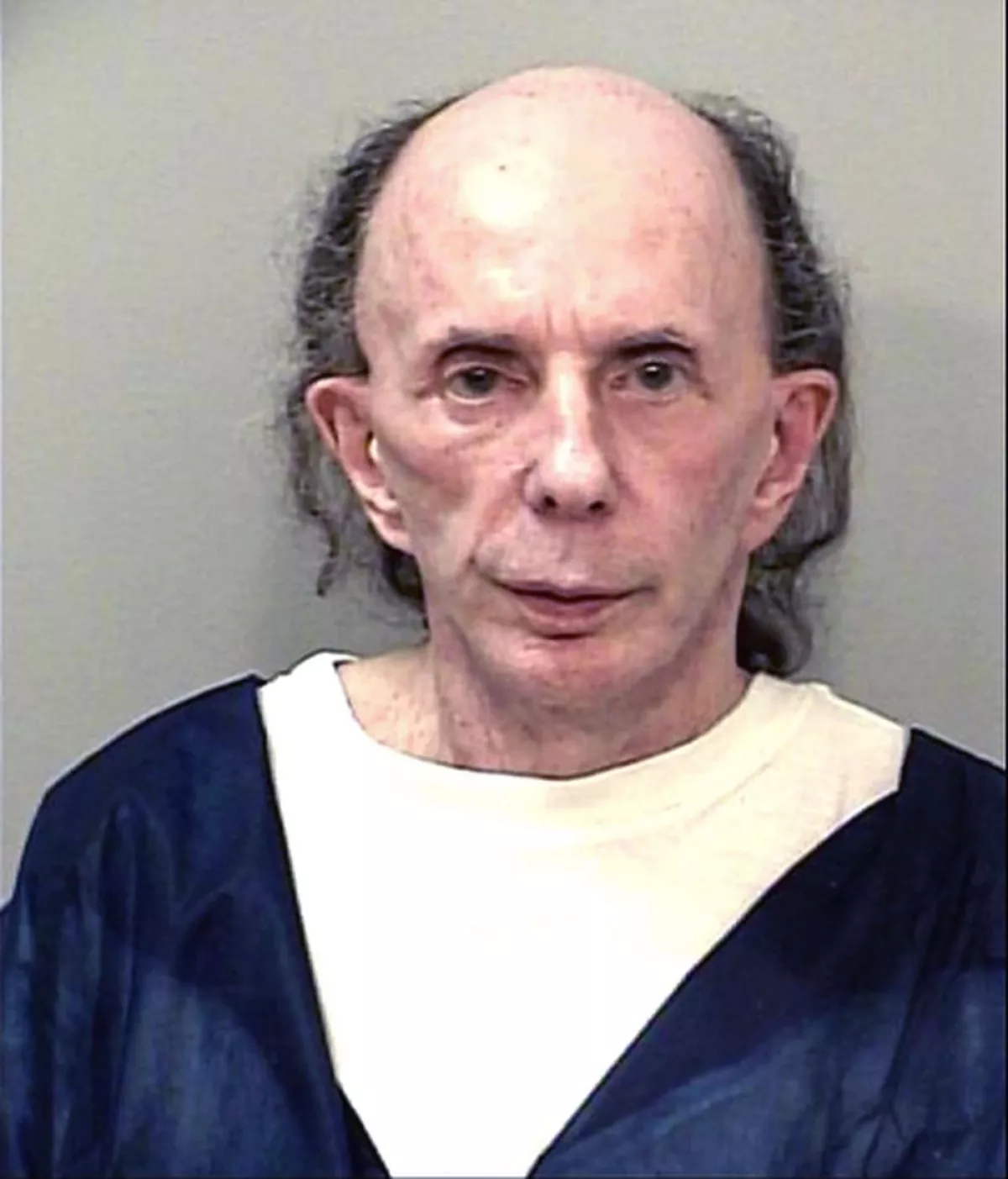 Phil Spector police mugshot provided by the California Department of Corrections and Rehabilitation, America - 28 Oct 2013