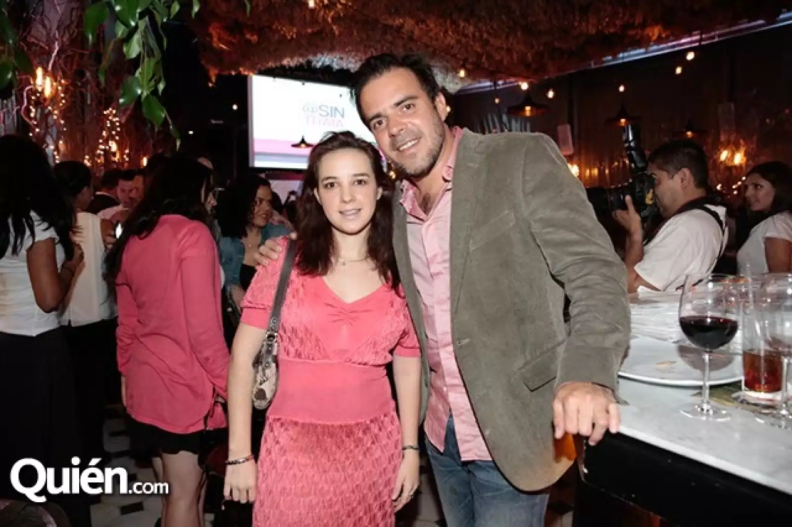 Mariana Villalvazo y Pablo García Castelain