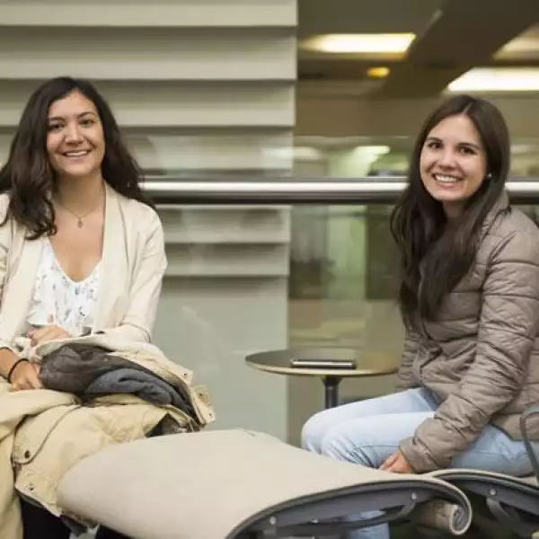 Ana Salgado y Andrea Rivera