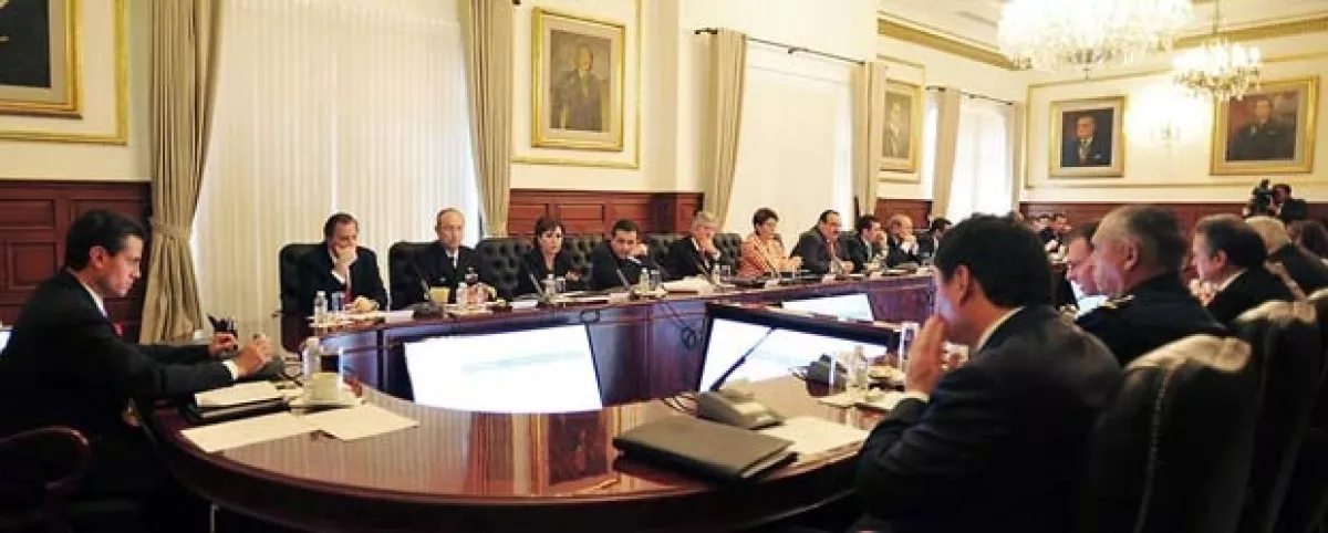 Con esta imagen Presidencia desmintió al astro pop.