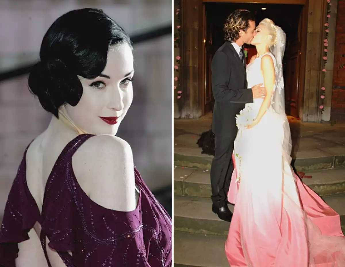 Elie Saab y Vera Wang mostraron vestidos de novia en colores inesperados, pero la tendencia ha traspasado las pasarelas hasta el altar con celebridades como Kaley Cuoco y Anne Hathaway.