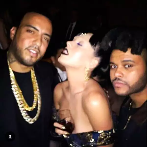 French Montana, Katy Perry y The Weeknd se divirtieron en grande.