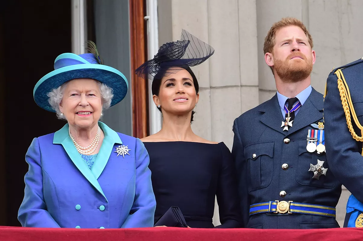 Royal Air Force's 100th Birthday Flypast From Buckingham Palace