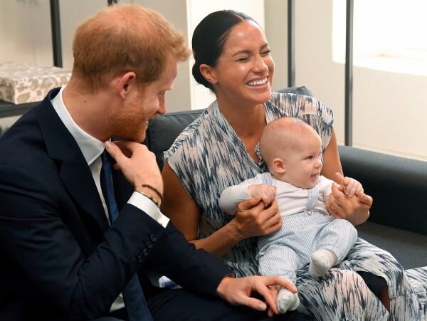 Príncipe Harry, Meghan Markle y Archie Harrison