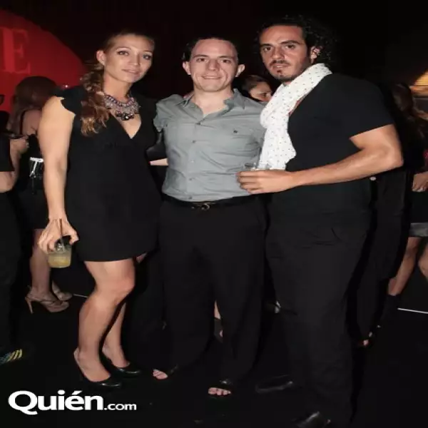 Luisa Mesta, Santiago Rivero y Diego Sánchez