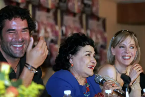 Eduardo Santamarina, Carmen Salinas y Edith González