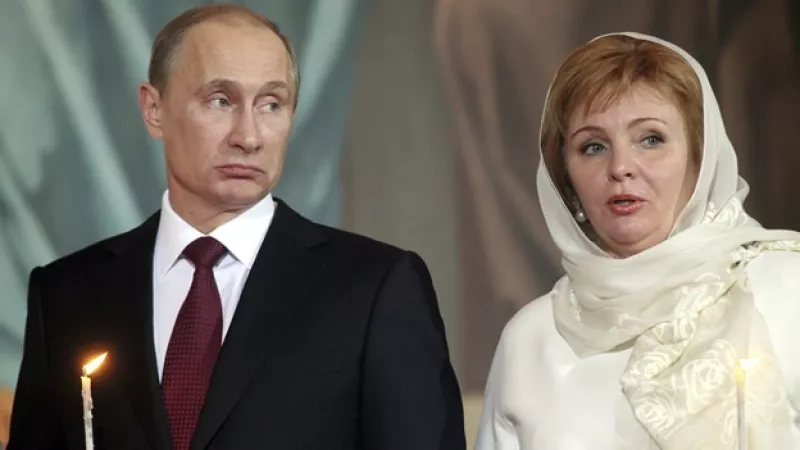 Rusia - Vladimir Putin - esposa