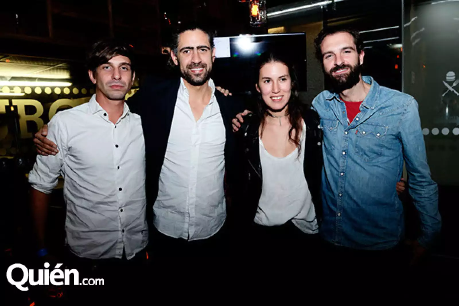 Capri Gonzalez, Diego Escalera, Renata Blanco y Andres Molina.