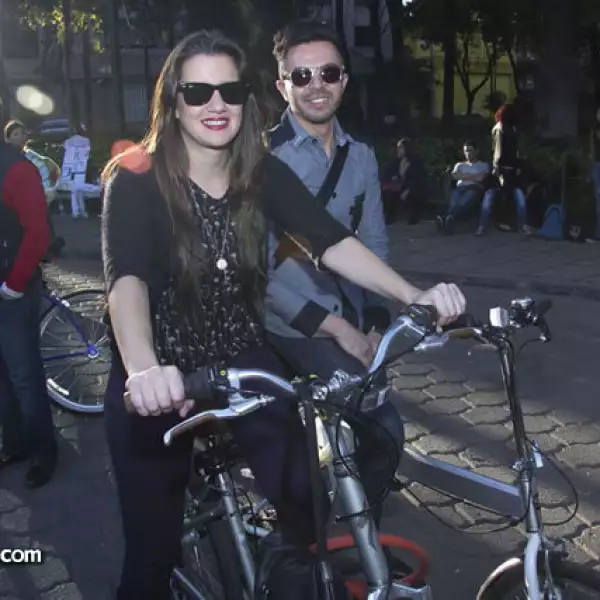 Mara Loera y Eric Castañeda