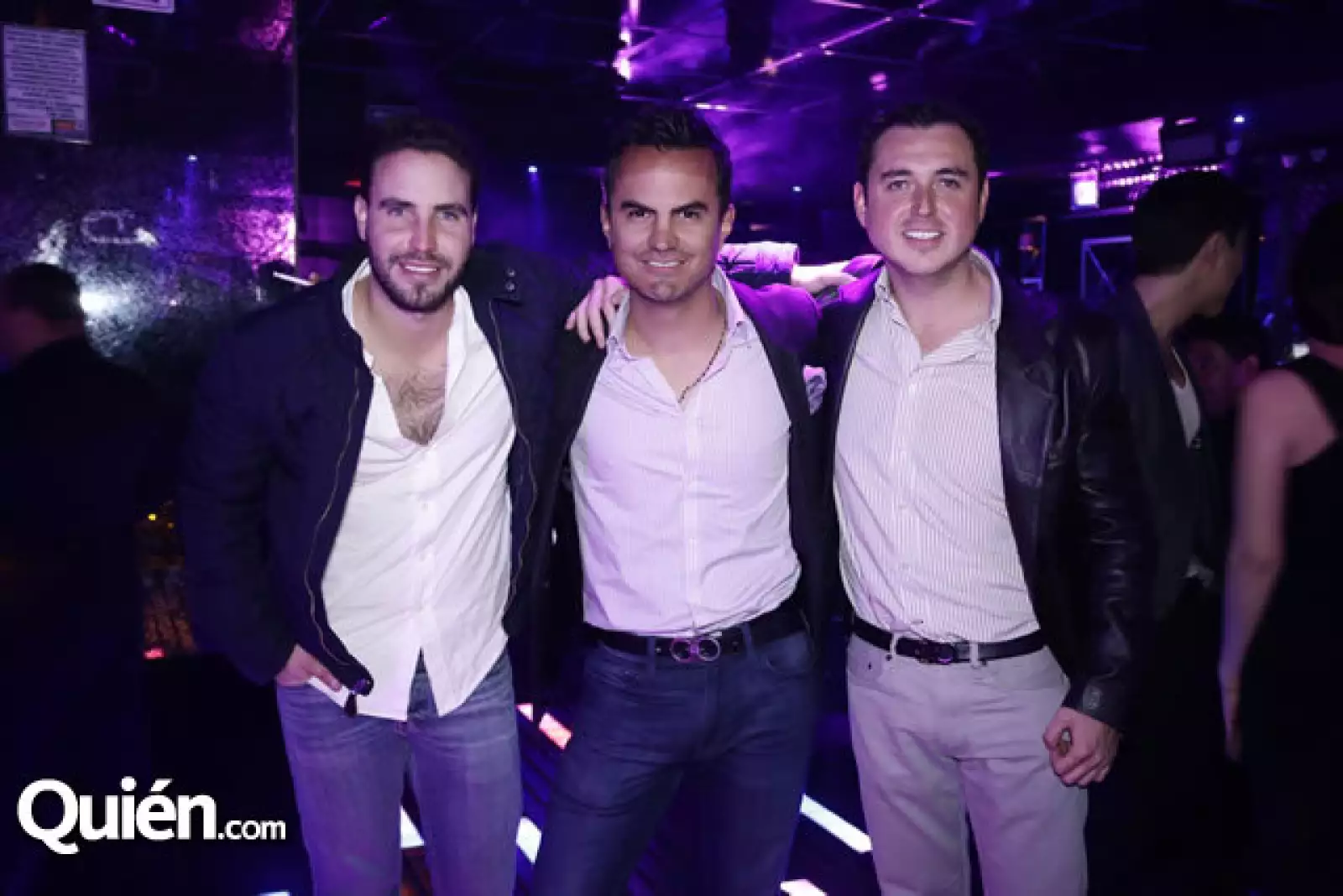 Ricardo Chanes, Vieri Figallo y Jorge Serrato