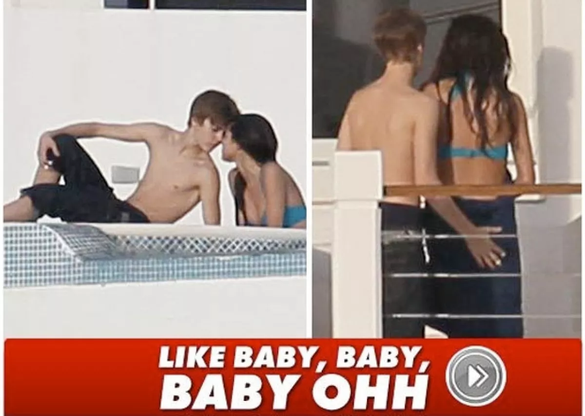 Estás fueron las imágenes que provocaron la ira de las fans de Justin.