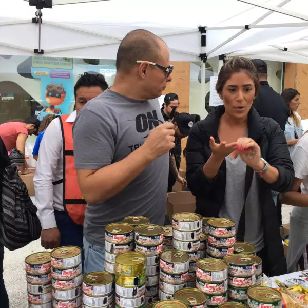Claudio Yarto de Caló y Melissa López Cendejas de JNS.
