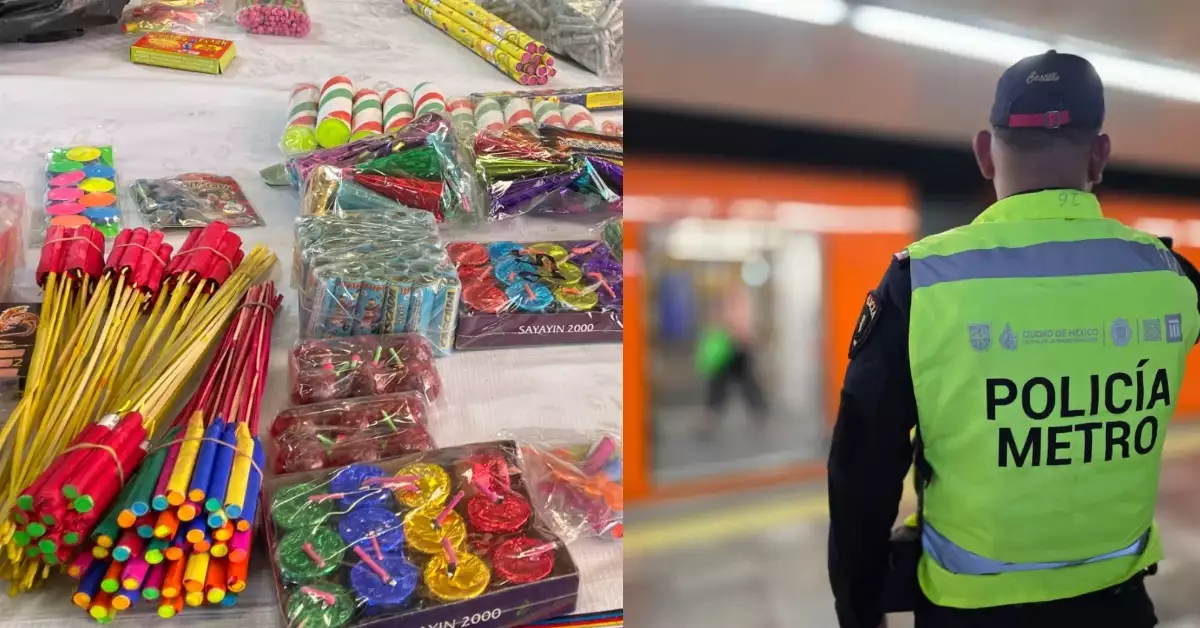 Fiestas Patrias sin cohetes: Metro CDMX realiza Operativo Cero Pirotecnia 2025, ¿qué estaciones serán revisadas?