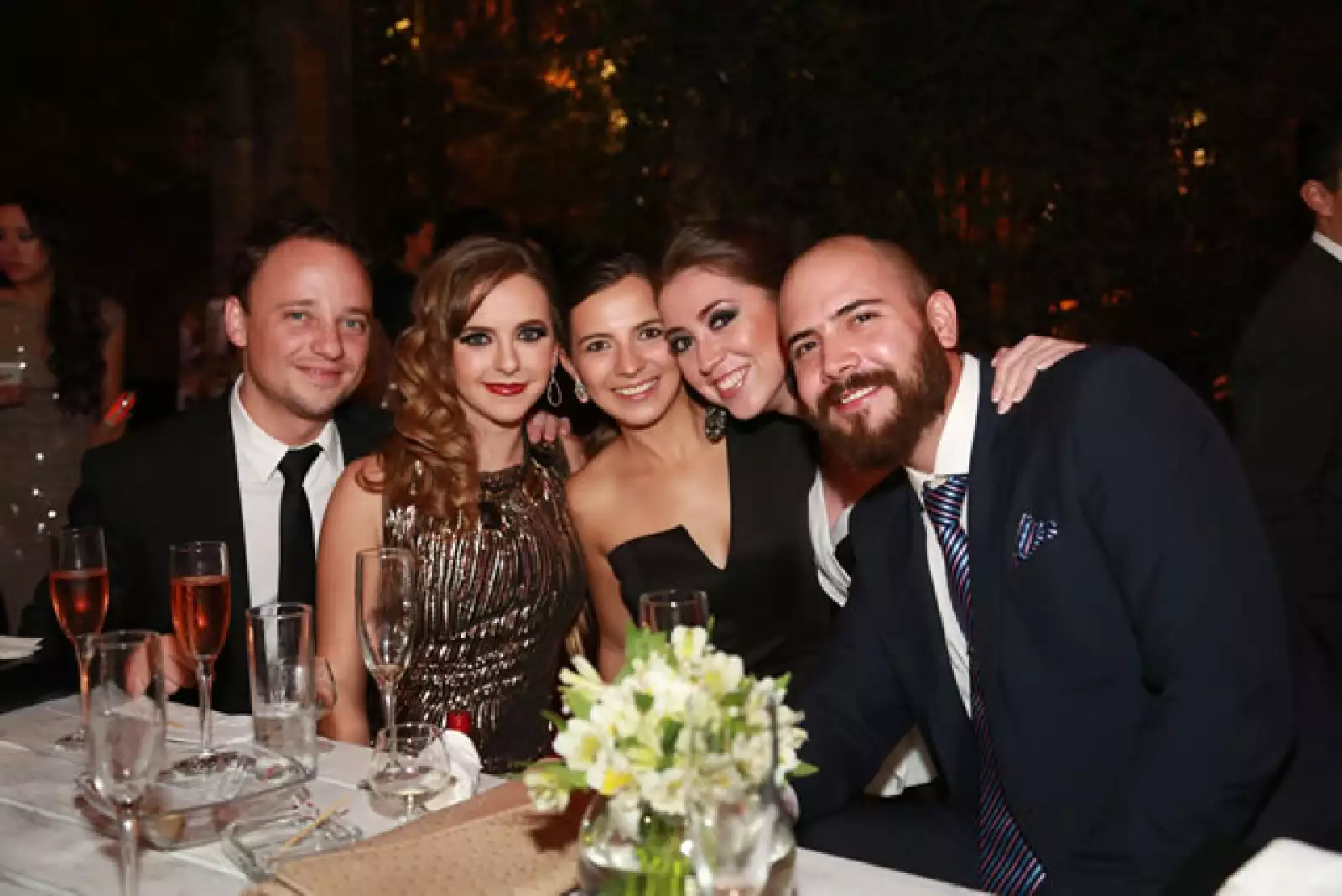 Gabriel Robles,Lizette Olavarrieta,Sofipau González,Gaby Martin y Manolo Cuevas