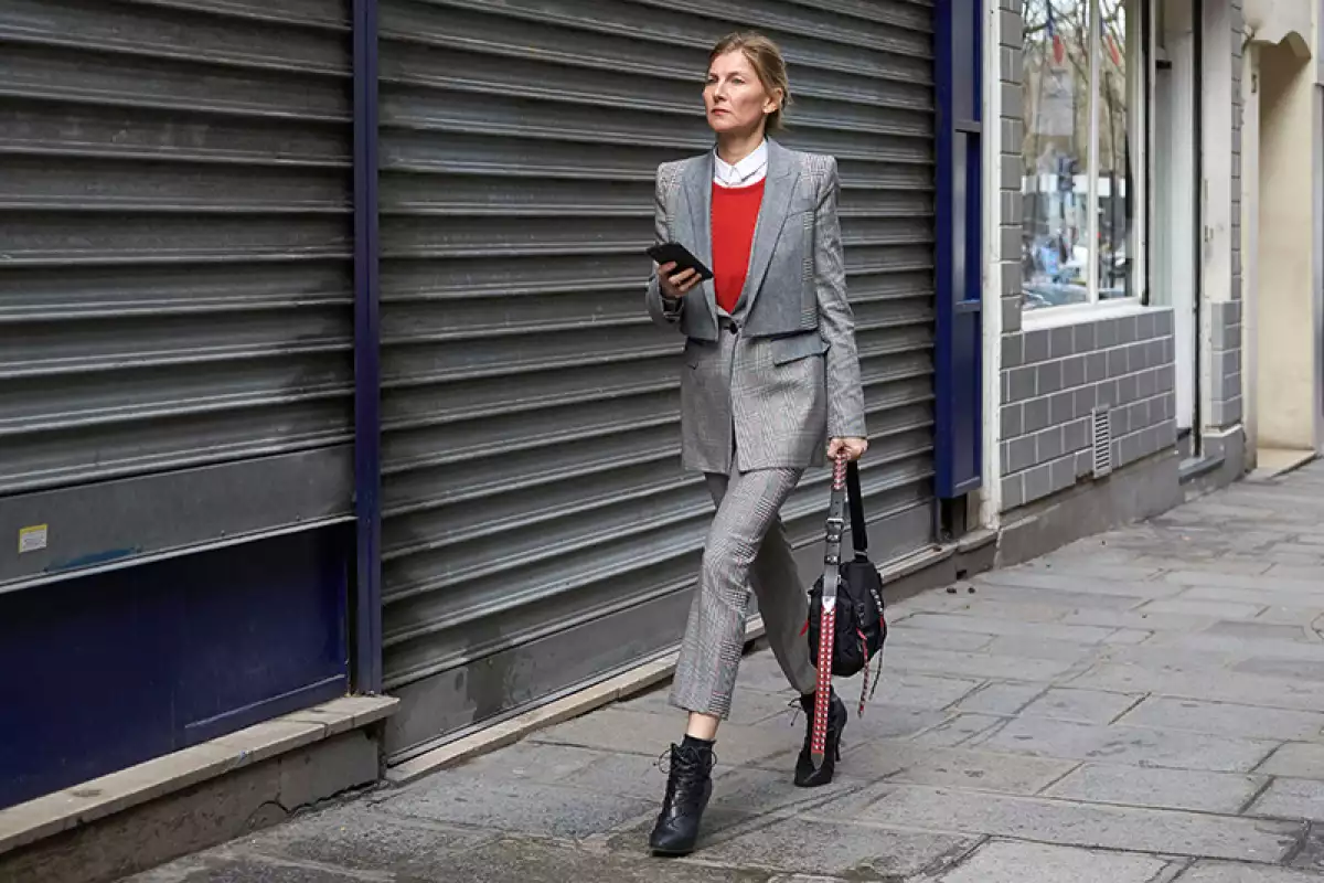 Street Style, Fall Winter 2018, Paris Fashion Week, France - 05 Mar 2018
