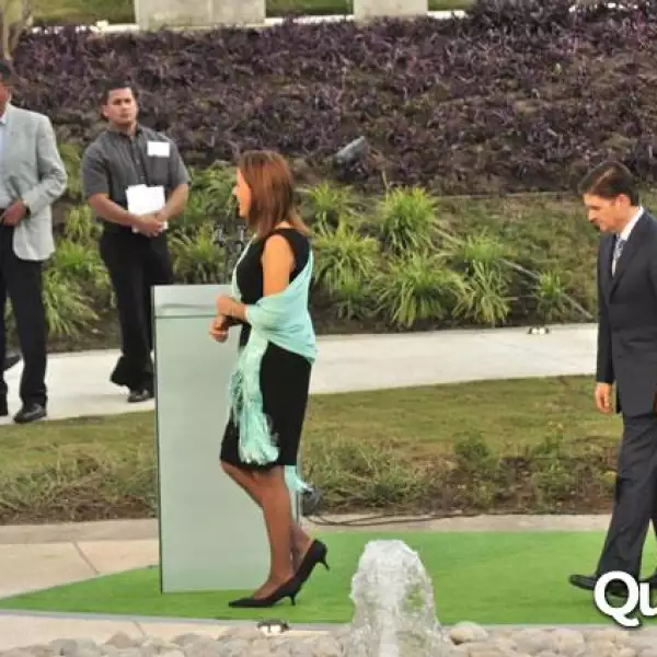 Inauguración del Paseo de la Mujer