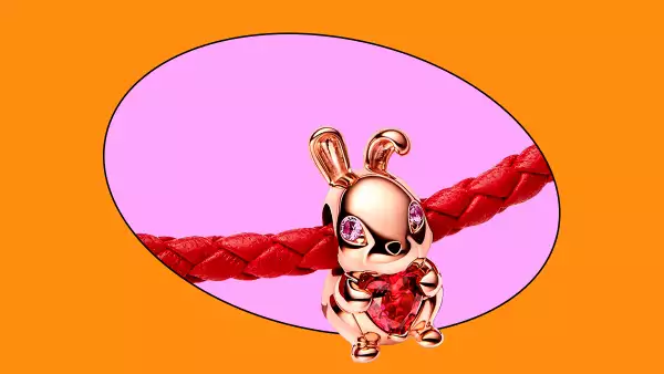 pandora charm año nuevo chino conejo