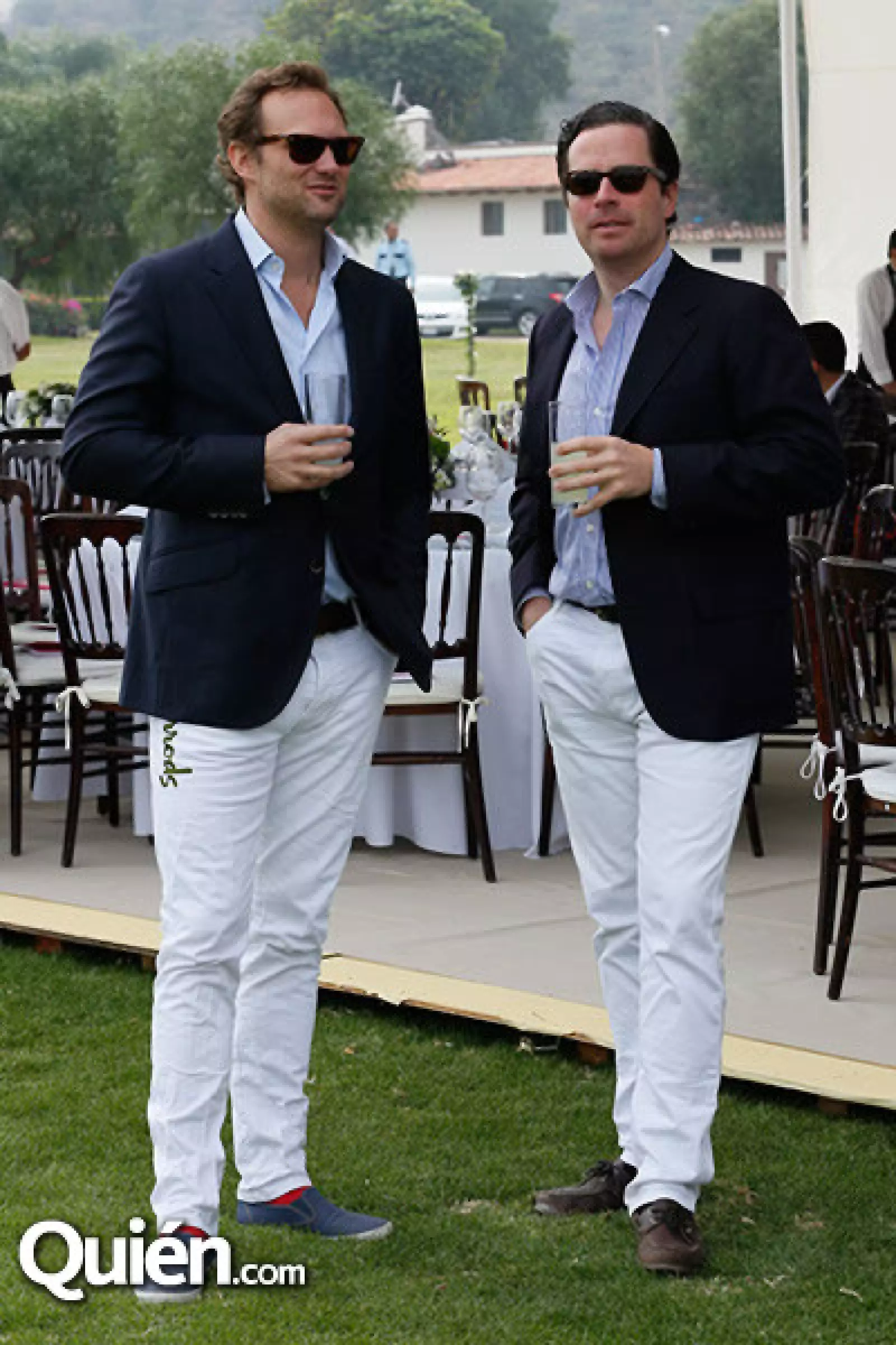 Ebe Sievwright y Nick Barry