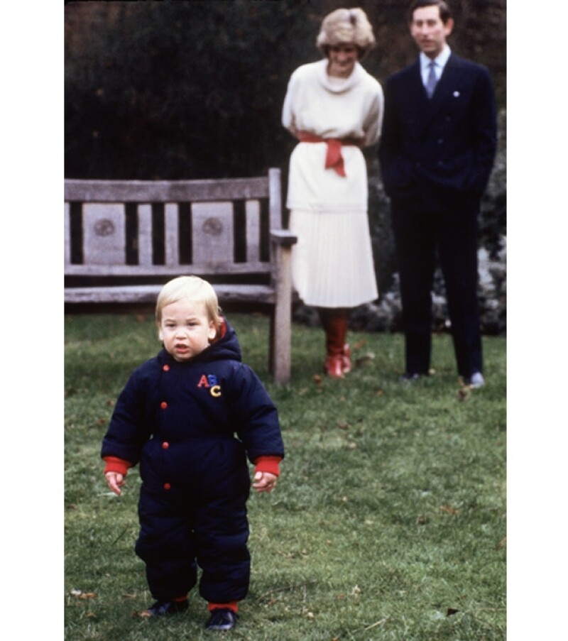 Diana siempre trato que la educación de Guillermo fuera común y corriente.