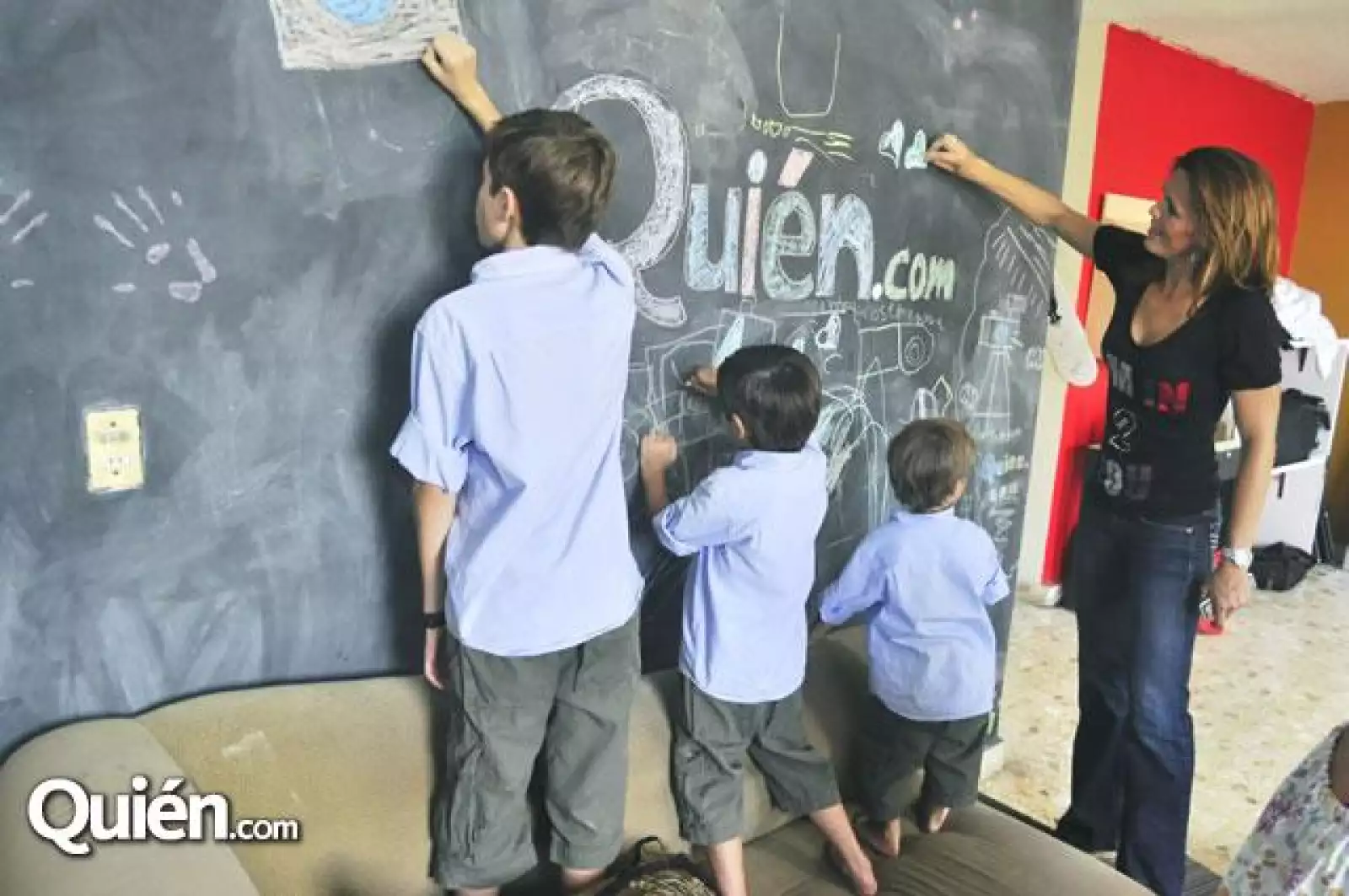Agustín,Ferrán,Diego y Rosa María Oliver