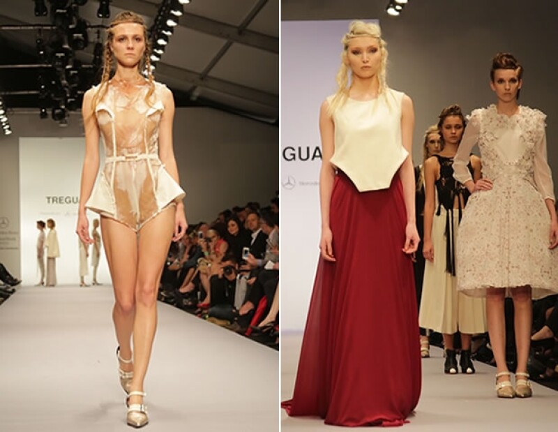 El trío de Buenos Aires presentó su colección en Mercedes-Benz Fashion Week México.