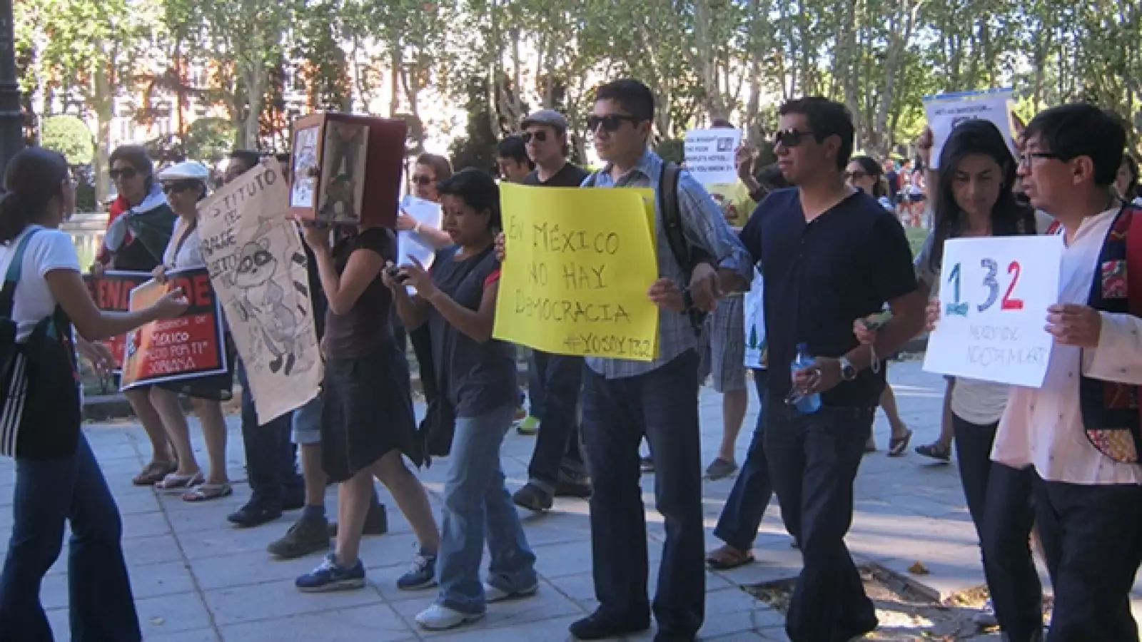 protestayosoy132 madrid