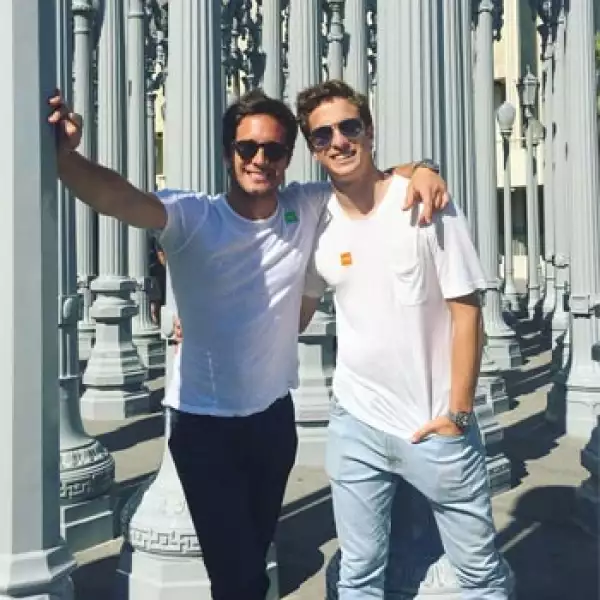 Diego Boneta y su hermano Santiago