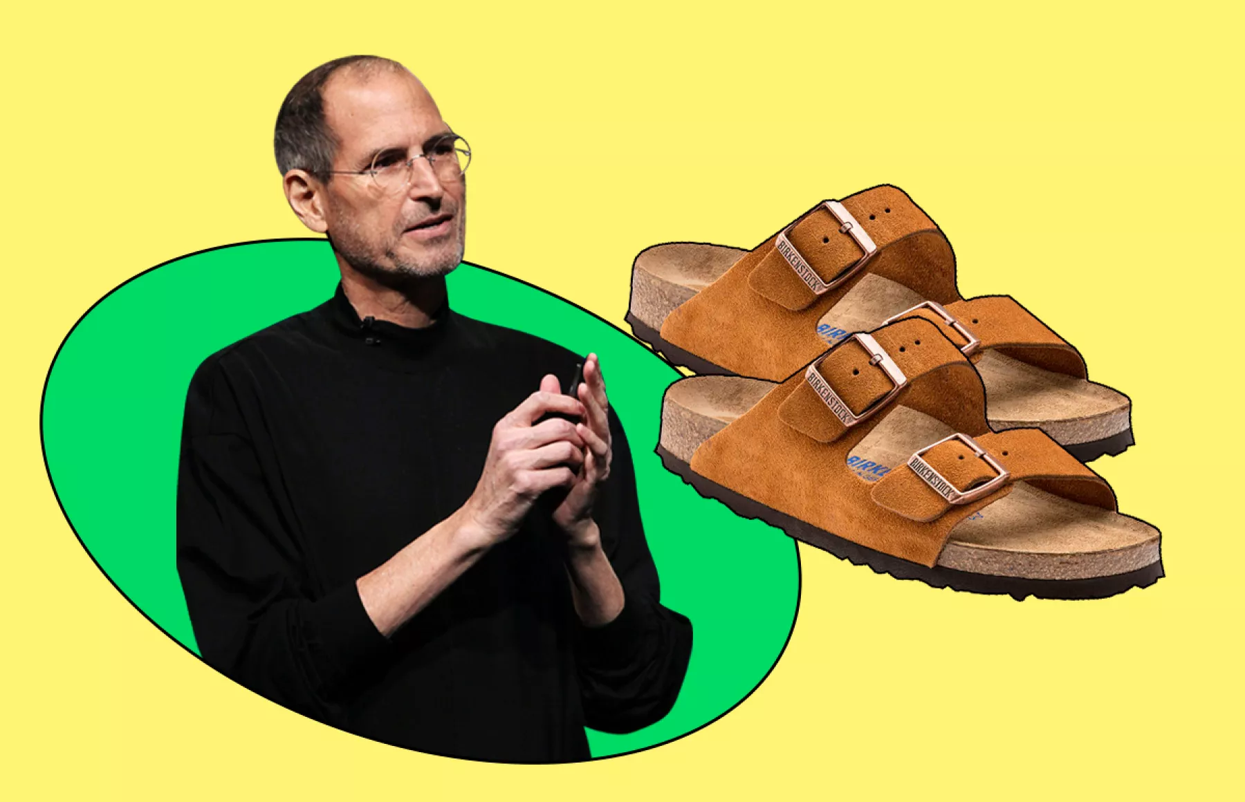 steve jobs birkenstock sandalias venta record