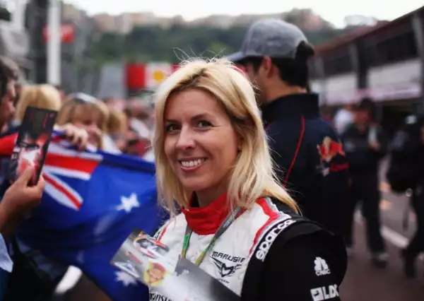 Así lucía María en mayo de 2012 durante una firma de autógrafos en Montecarlo.