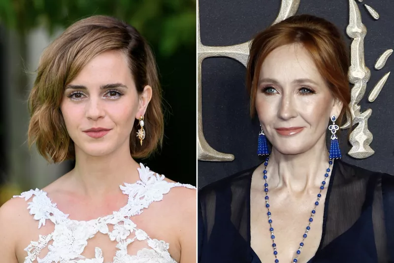 Emma Watson y JK Rowling