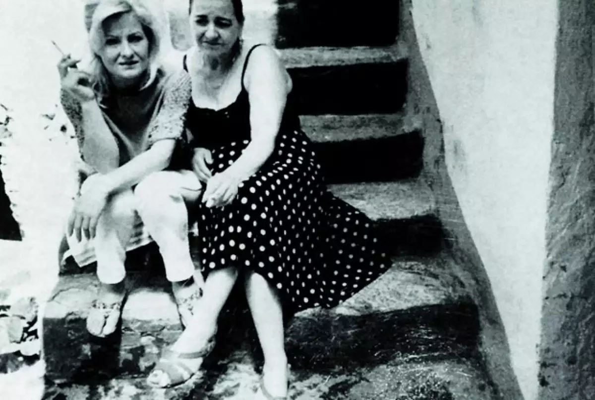 Marcella y Adua, hermana de Sergio, fueron siempre muy unidas.