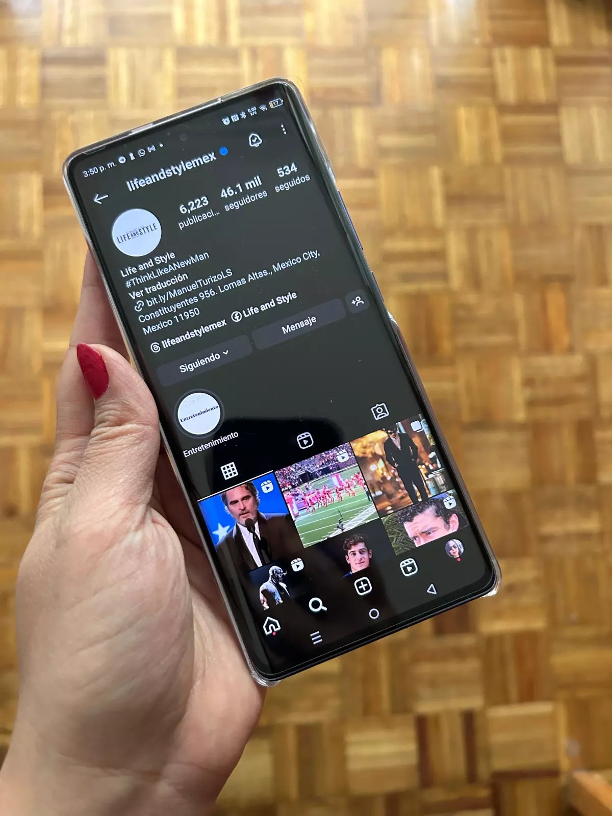 Foto del smartphone infinix-hot-50-pro