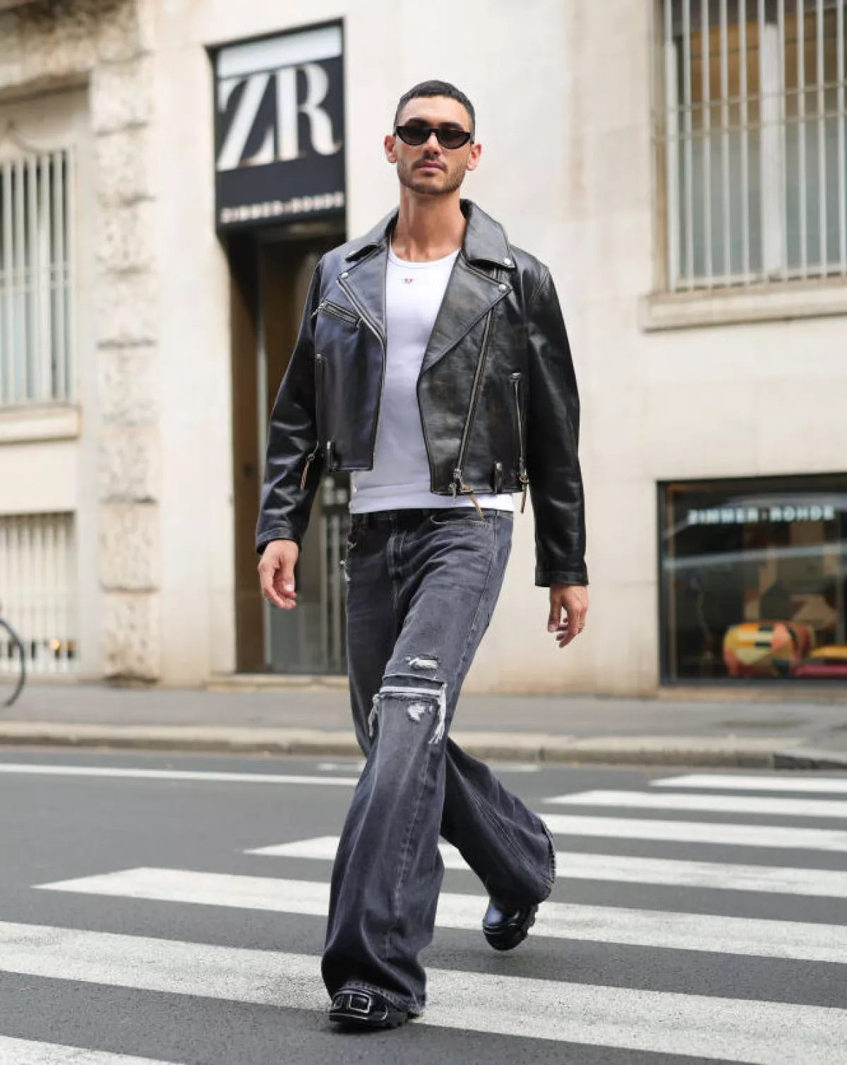 Celebrity Sightings - Day 3 - Milan Fashion Week - Womenswear Spring/Summer 2024