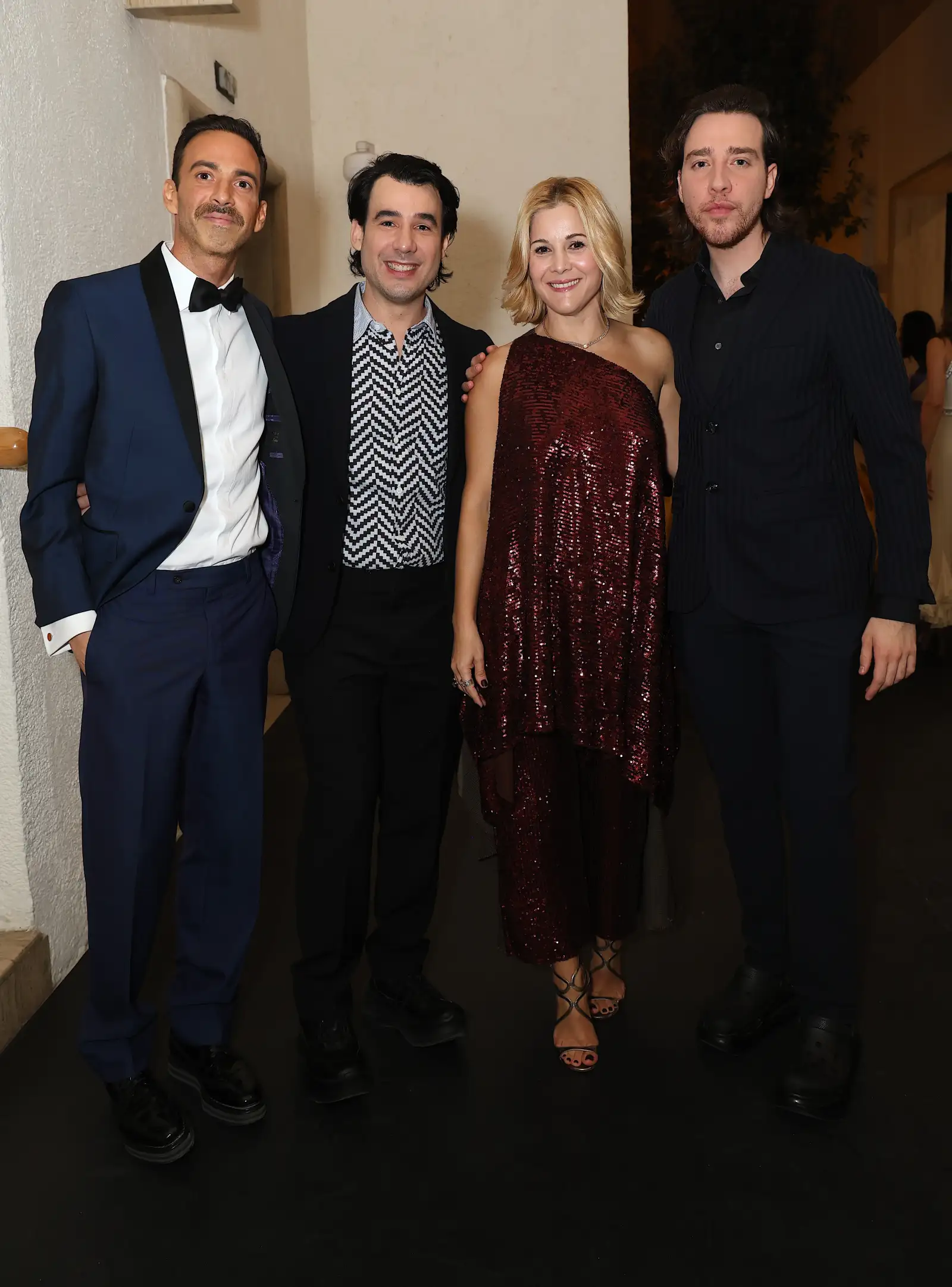 Gerardo Vignau, Manuel Rivero, Loretto Villarreal y Alejandro L