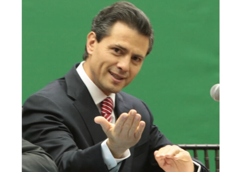 Enrique Peña Nieto presentó su libro `México, la gran esperanza´.