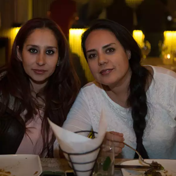 Jacqueline Martínez y Nadia Campos