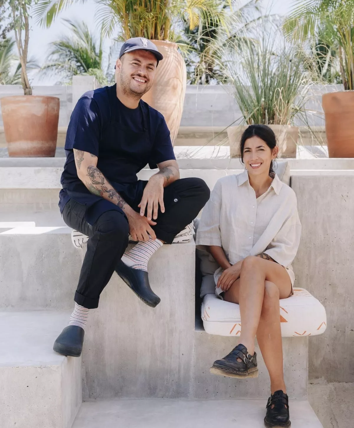 Luis Pabón y Gabriela Moreno