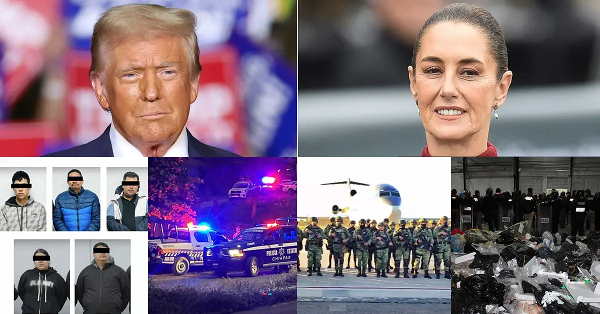 México aprieta en seguridad, migración y piratería... tras amenazas de Trump