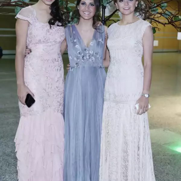 María Grañen,Ines Fernández y Anne Autrique