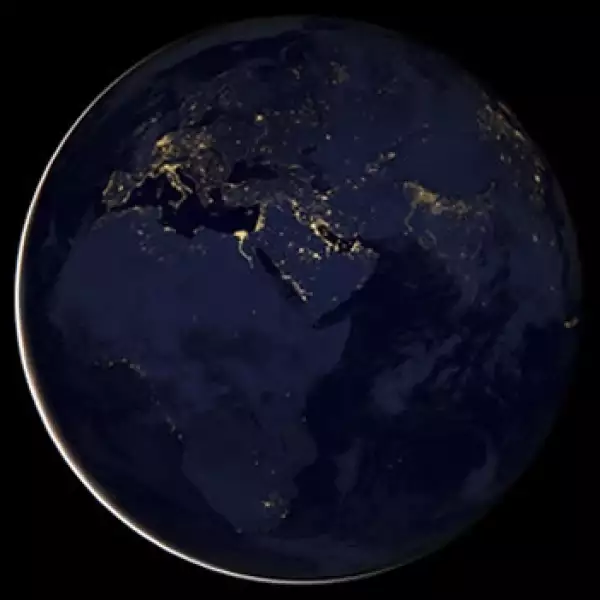 Vista de la Tierra desde el espacio