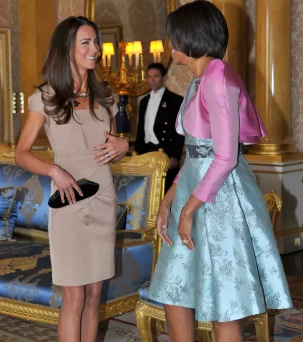 Kate Middleton vistió un diseño de Reiss.