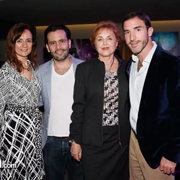 Viviana Solórzano, Manuel Ruiz, Verónica Solórzano y Toño de la Vega