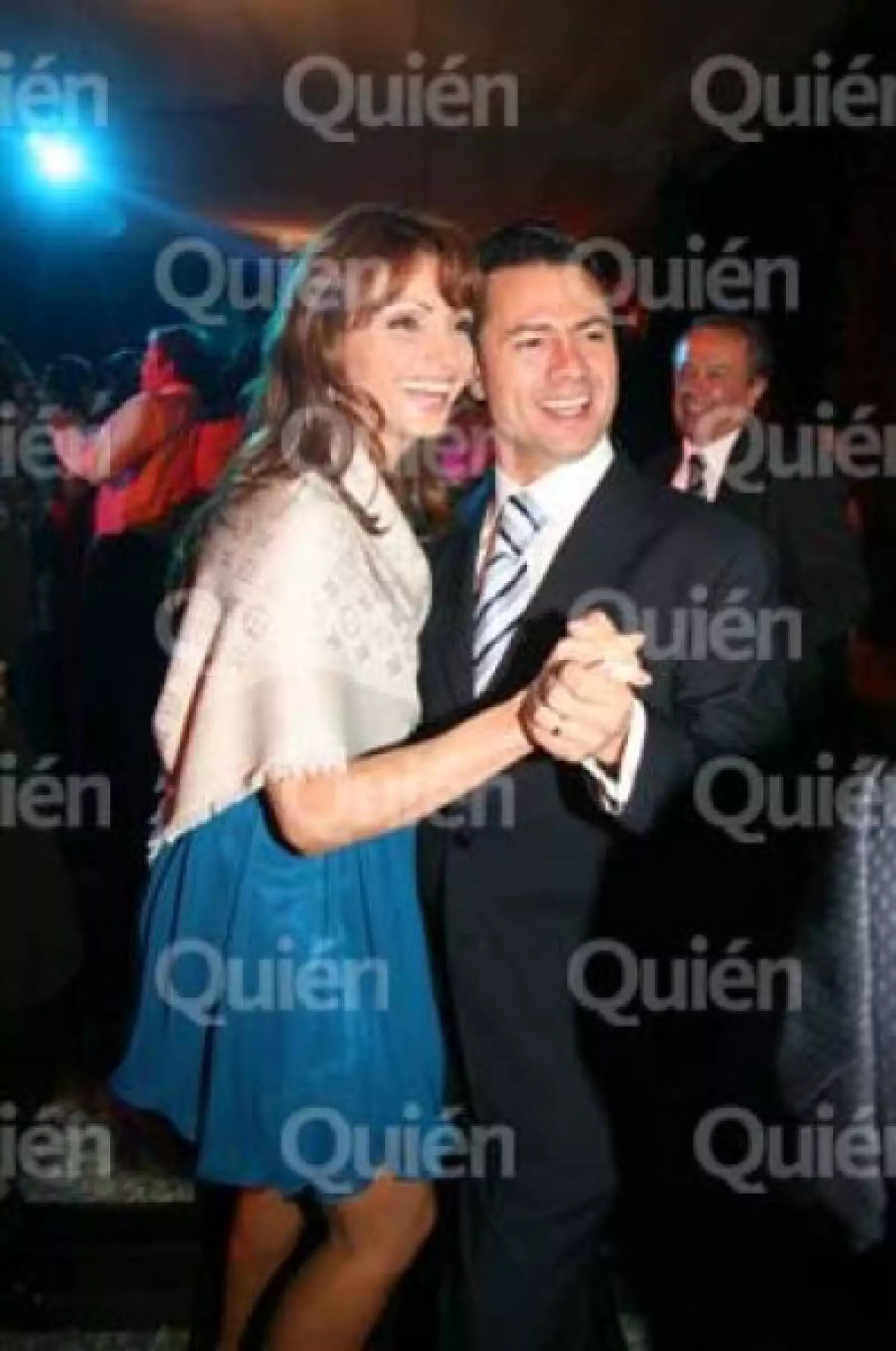 Enrique Peña Nieto y Angélica Rivera.