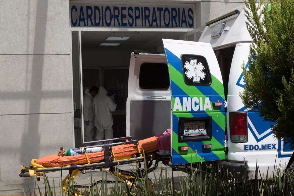 Foto: Hospital COVID-19. México cumple este 28 de febrero un año con la pandemia por COVID-19. 