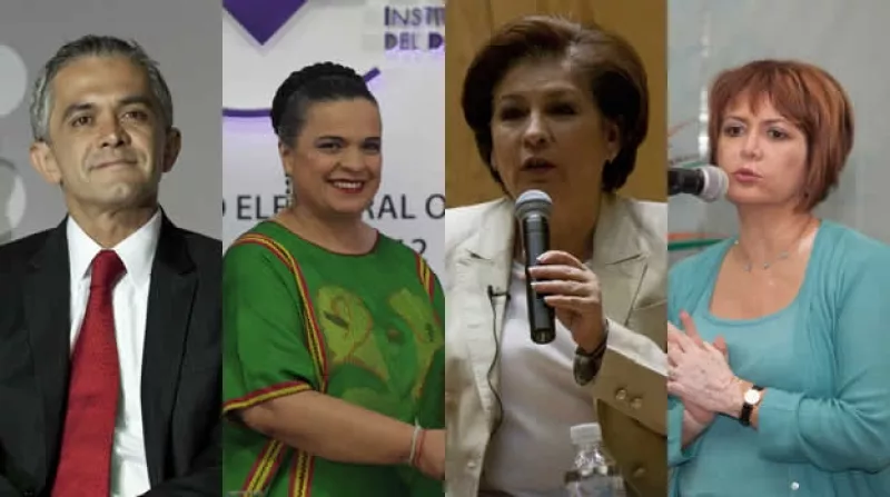 Candidatos al GDF