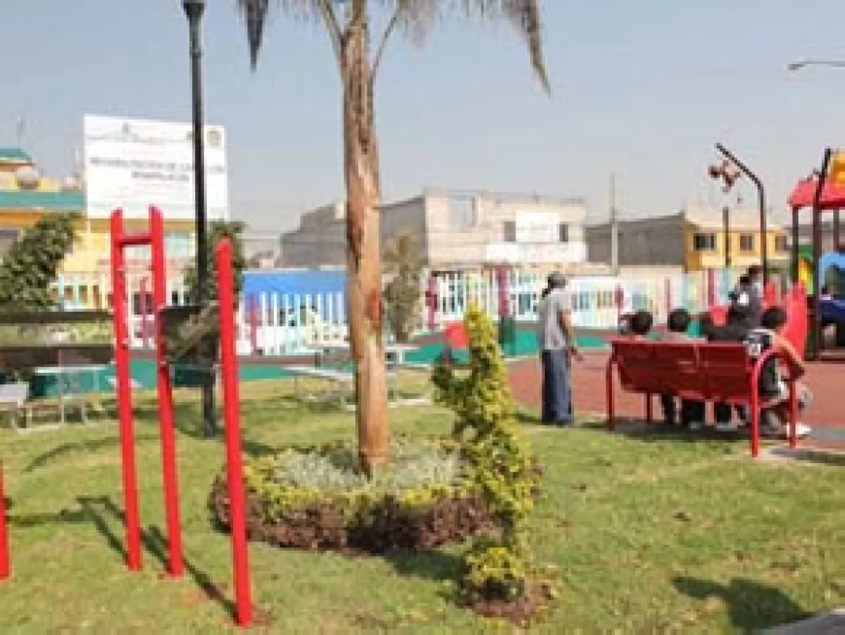 El parque Angélica Rivera de Peña se encuentra en Nezahualcóyotl.