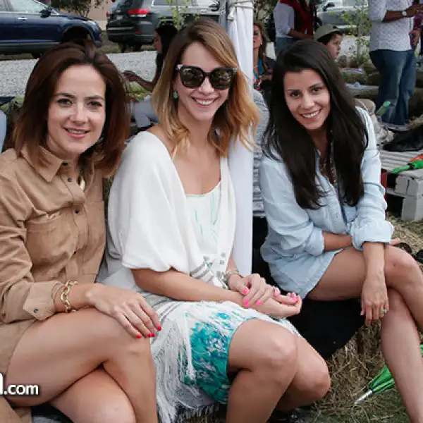 Denisse Gómez de Parada, Barbara Laborin y Alejandra Salazar
