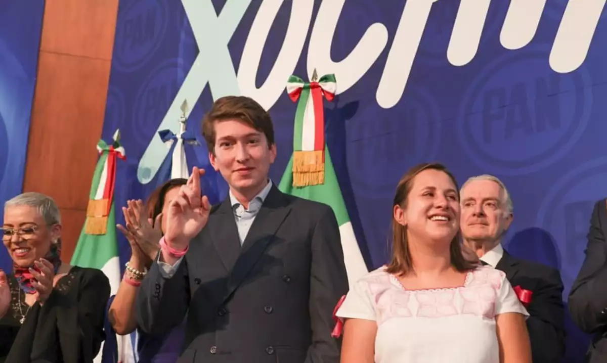 Video del hijo de Xóchitl Gálvez, Juan Pablo Gálvez, es llevado al Senado 