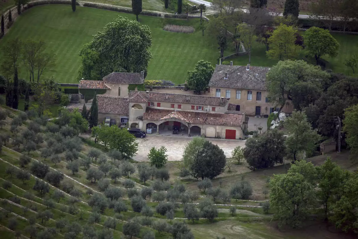 EXC - FILE PHOTOS - Chateau Miraval, Brad Pitt´s Love Nest